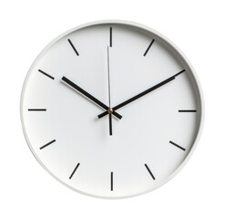 PNG  Minimal long clock white  deadline.