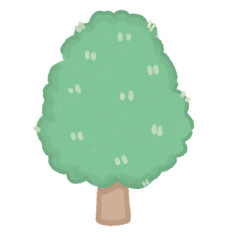 Tree cartoon 