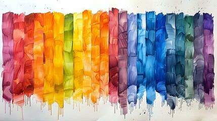 Textured Crayon Art: Bursting with Colorful Energy