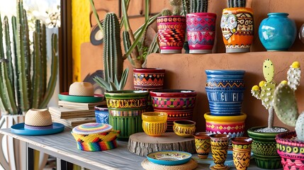 Fototapeta premium Capturing the Spirit of Cinco de Mayo,vibrant Fiesta Cinco De Mayo