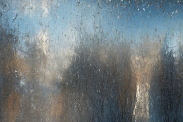 Obraz premium rain on the window