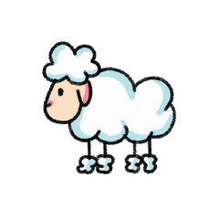illustration of sheep