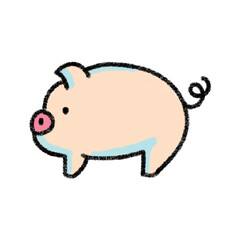 Cartoon pig