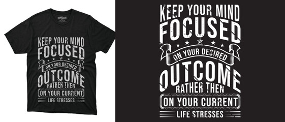 Modern typography t shirt design, motivational typography t shirt design, inspirational quotes t-shirt design, vector quotes lettering t shirt design for print © MahammadFiruz
