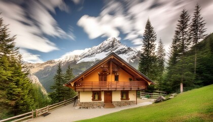 swiss mountain village