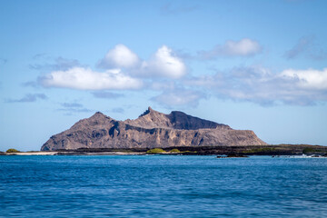 Vista de Cerro Brujo, Isla San Cristobal Galápagos