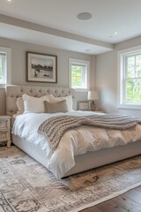 Comfy and Classy Farmhouse Bedroom