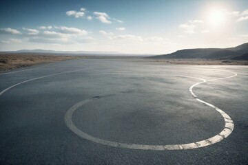 Fototapeta premium road to nowhere