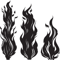 illustration of a fire