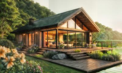 Cozy Isolated Picturesque Chalet