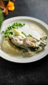 frog legs food second course shriveled Cooking appetizer meal food snack on the table copy space food background rustic top view