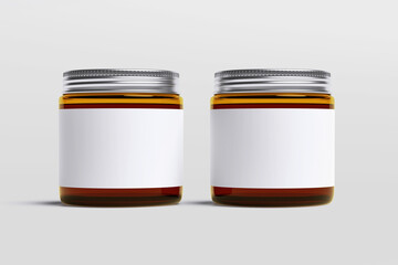 New Jar Blank Background