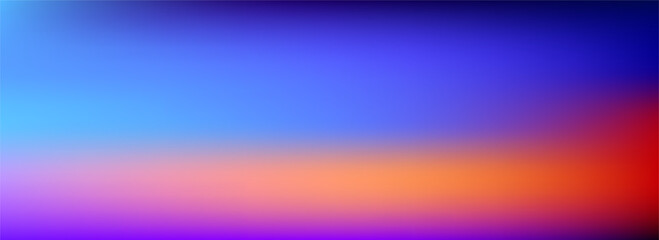 Obraz premium panoramic vibrant colorful gradient background