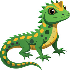 Lizard Vector Art. Lizard animal vector illustration