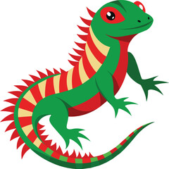 Lizard Vector Art. Lizard animal vector illustration
