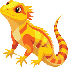 Fototapeta premium Lizard Vector Art. Lizard animal vector illustration