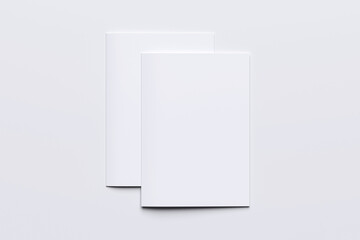Top Bifold A4 Blank Background