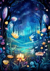Obraz premium A mystical realm where dreams come alive