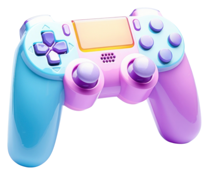 PNG  A joystick white background electronics technology.