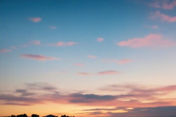 Obraz premium sunset in the sky