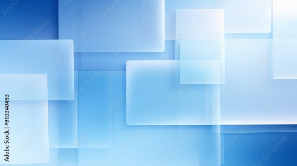 Poster dynamic blue gradient abstract background with stylish lines and squares: perfect for modern present
