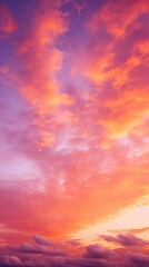Fototapeta premium gradient sky with pink orange purple blue and yellow colors