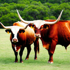Longhorn Cattle