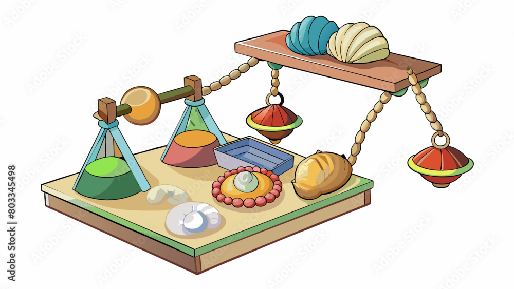 Poster A barter system where objects such as shells beads or even livestock are used as a medium of exchange in place of money. The value of these objects is. Cartoon Vector