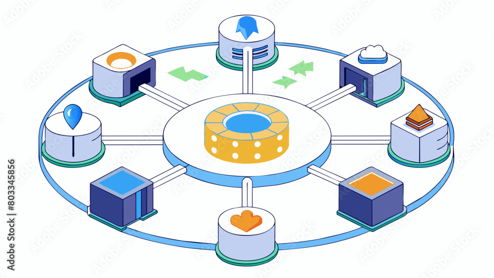 Poster a central hub that stores and organizes important business data with builtin security measures to pr