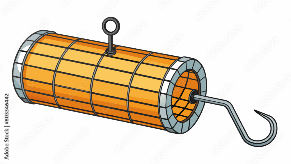 Aufkleber A cylindrical netting device with a weighted bottom and a large hook at the top. It can be lowered into a body of water to contain and skim any oil or. Cartoon Vector