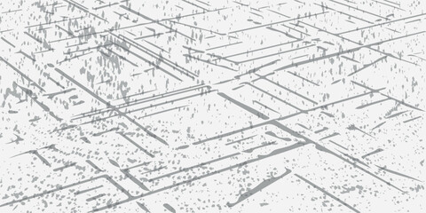 Monochrome Sketched Dashed Checked Pattern
