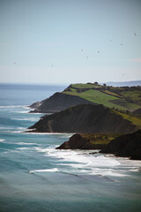 cliffs of basque country