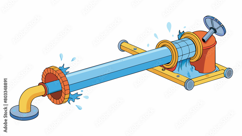 Poster a pipe bursts in a building leading to water damage and a reactive maintenance response. the object 