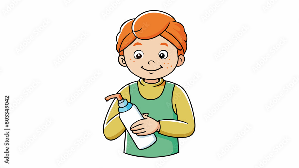 Poster applying lotion to dry skin a creamy moisturizing lotion is massaged into the skin leaving a thin la