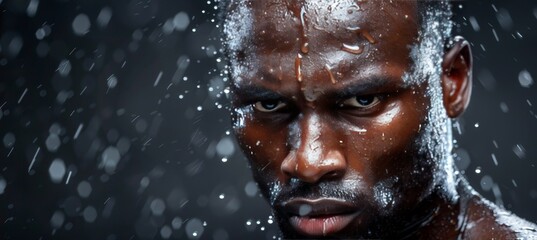 Intense close up  basketball player blocking shot, summer olympics sport concept