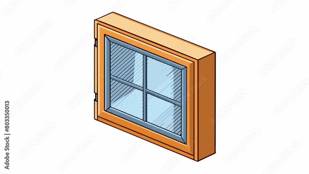 Poster a small window with a crank that can be od to let fresh air into a stuffy room. the window is made o