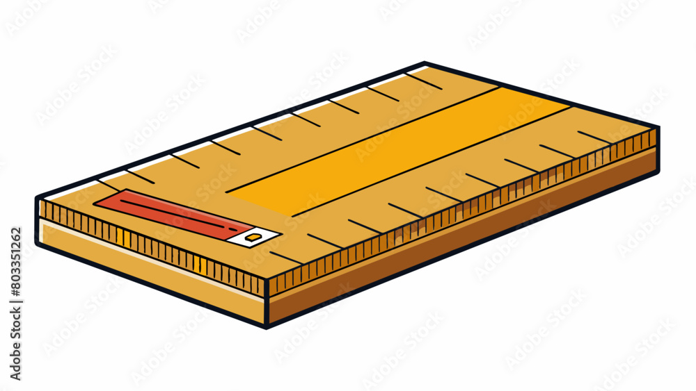 Poster Determining the area of a piece of paper with a ruler The paper is a flat sheet of thin material that can be used for writing drawing or printing. It. Cartoon Vector