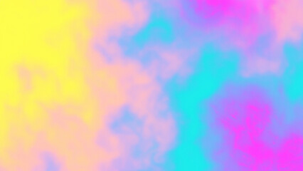 Cloudy sky in pastel colorful background.