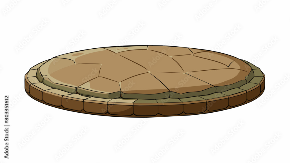 Aufkleber In nature a disk can refer to a round flat rock found near a river. It is usually smooth and has a diameter of a few inches. These disks are often. Cartoon Vector