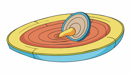 In the center of the second illustration is the eardrum a thin round membrane that separates the outer ear from the middle ear. It is slightly. Cartoon Vector