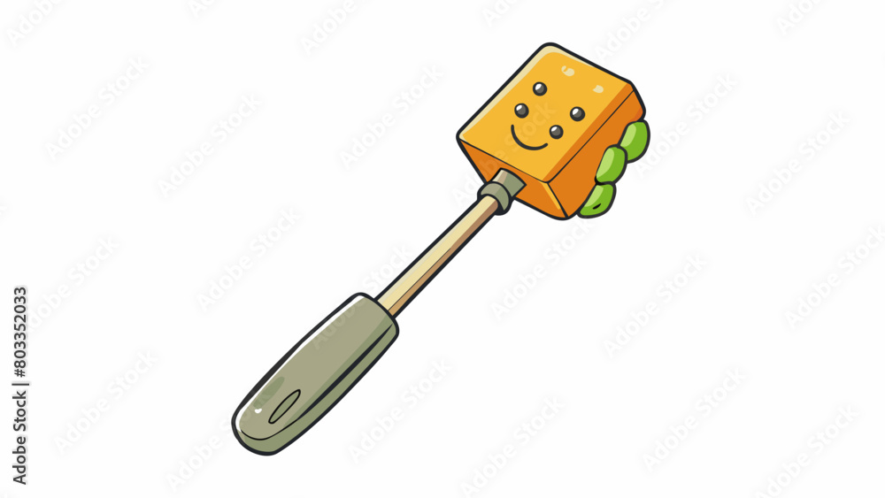 Poster pressing food involves using a spatula or potato masher to push down on cooking ingredients such as 