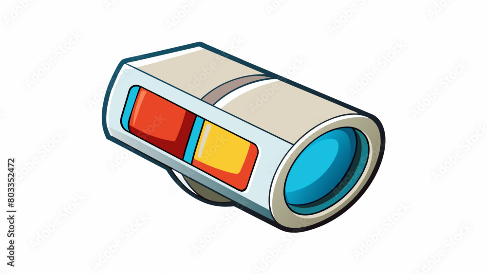 Poster The dull colorless lens through which you view the world everything seems to have lost its vibrancy and joy.. Cartoon Vector