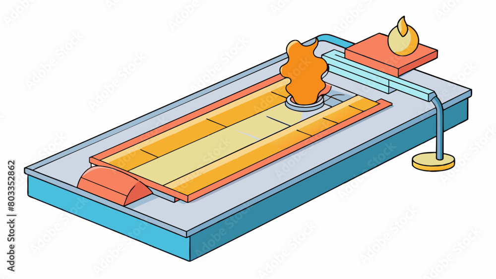 Aufkleber Thermoforming This od involves heating a sheet of plastic until it becomes pliable and then using a mold or pressure to shape it into a specific form.. Cartoon Vector