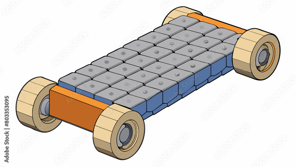 Poster This conveyor roller is compact and lightweight made of durable plastic. It has a hexagonal shape with a raised hexagon pattern on its surface. The. Cartoon Vector