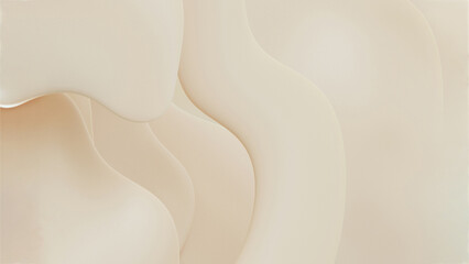 Cream white background with a wavy design in sixteen-ninths proportion