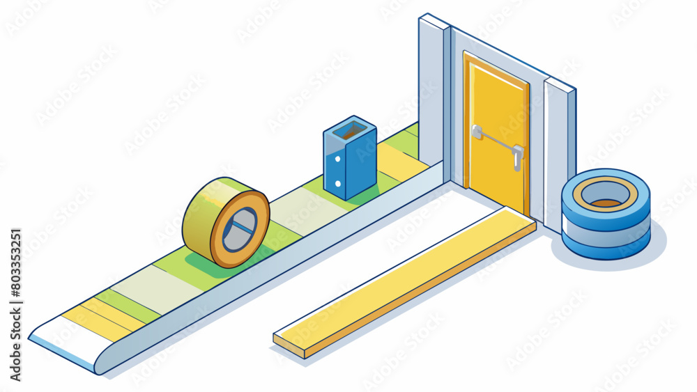 Poster use painters tape to cover baseboards door frames and other areas you dont want paint on.. cartoon v