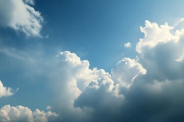 Fototapeta premium blue sky with clouds