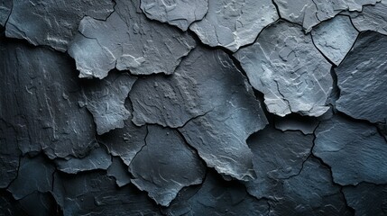 Black and gray slate background with cracked and flaking surface texture