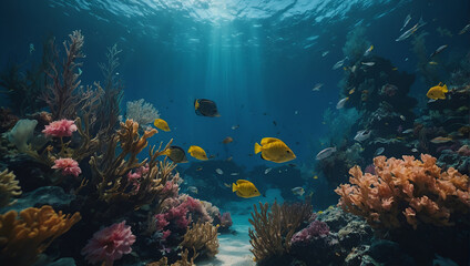 This is an image of a coral reef.