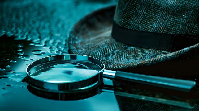 Sleuthing Professional Contemporary Private Investigator in Action - Powered by Adobe